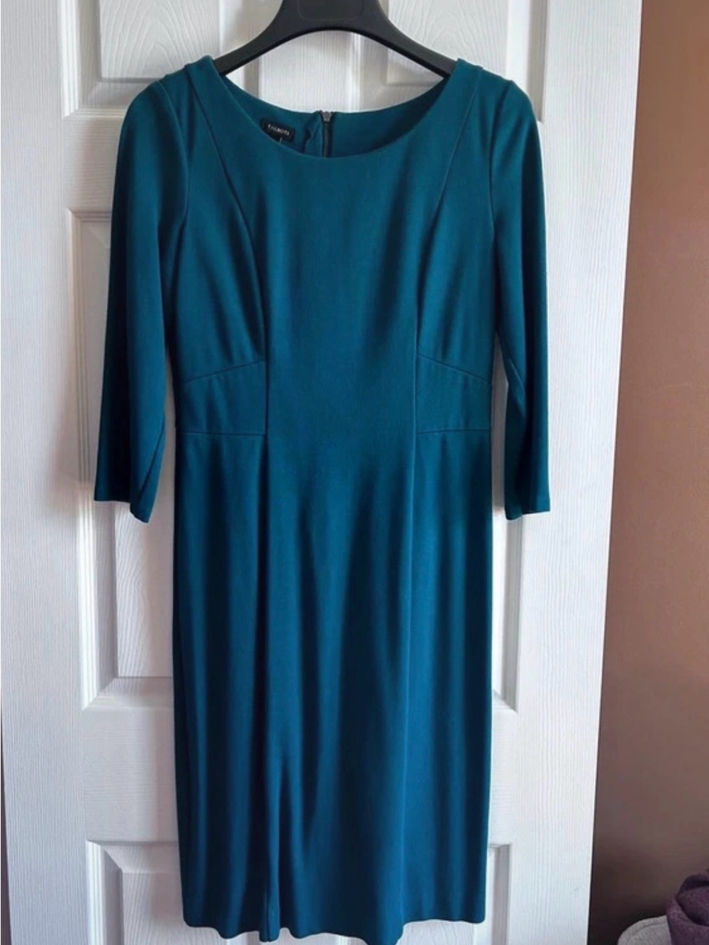 Talbots Sheath Dress with 3/4 Sleeves - Classic Workwear